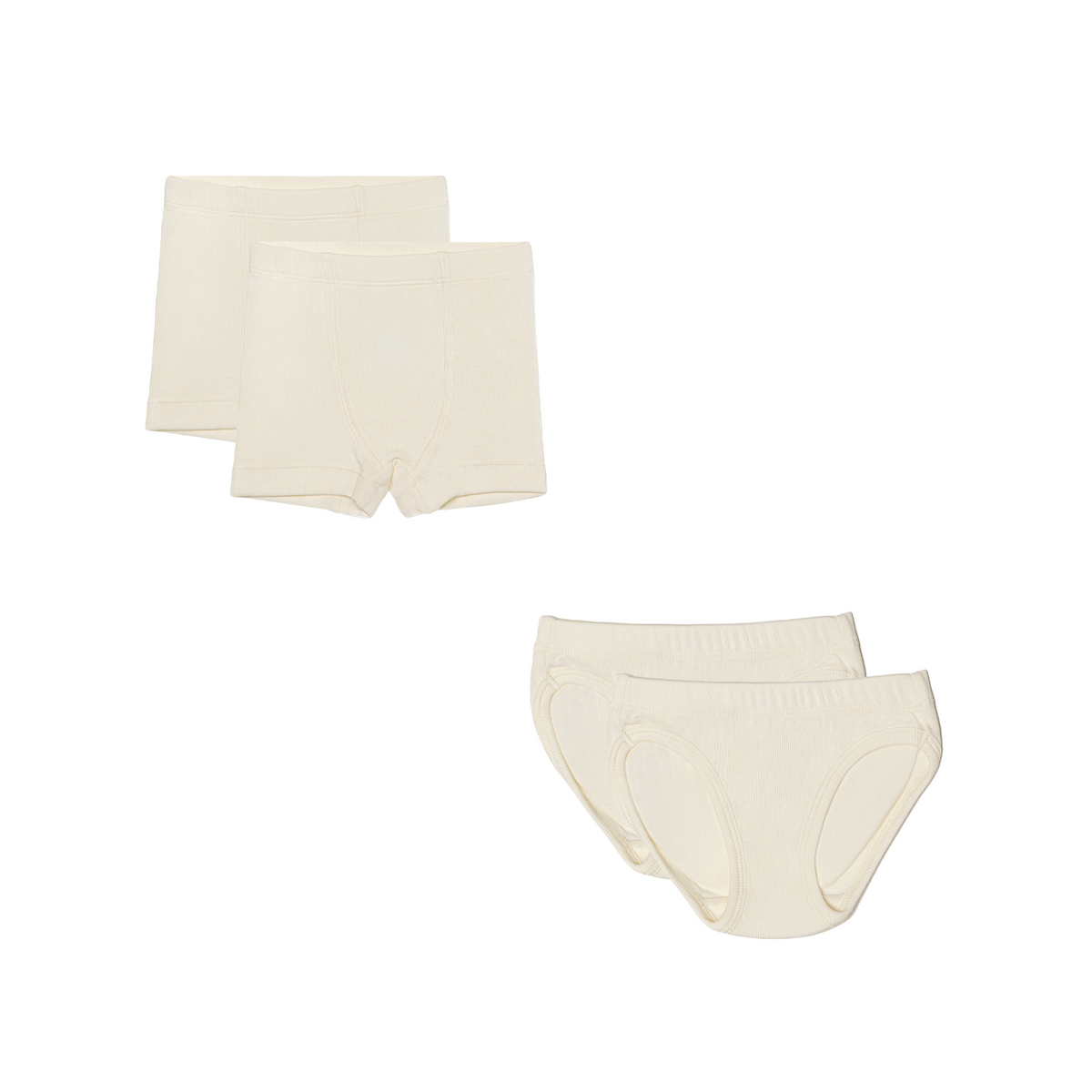 Comfort Essentials Organic Boxers &amp; Briefs 2 Pack Bundle